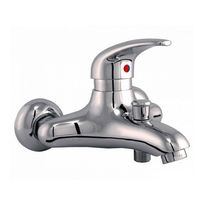 Смеситель для ванны GPD Rio MBB30 Хром — фото 1, Смесители