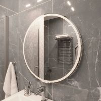 Зеркало DIWO Ростов 80 ЗЛП116 с подсветкой с сенсорным выключателем — фото 2, Мебель для ванной