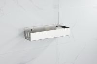 Товар: Металлическая полка Boheme Q 10965-NB Никель брашированный - фото 3 Металлическая полка Boheme Q 10965-NB Никель брашированный — фото 3, Полки для ванной и душа