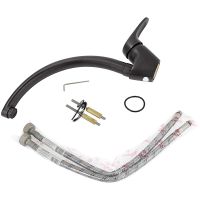 Смеситель для кухни Kaiser County 55244-12 Черный металлик — фото 5, Смесители