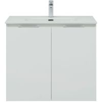 Товар: Тумба под раковину Aquanet Алвита New 80 277526 подвесная Белая матовая - фото 2 Тумба под раковину Aquanet Алвита New 80 277526 подвесная Белая матовая — фото 2, Тумбы под раковину