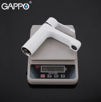 Смеситель для раковины Gappo G02-8 G1002-8 Белый Хром — фото 4, Смесители для раковины