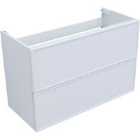 Тумба под раковину Aquanet Арт 100 313257 подвесная Белая матовая — фото 4, Мебель для ванной