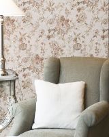 Обои Solo Bohemia E102503 Винил на флизелине (1,06*10) Бежевый, Цветы — фото 3, Обои для стен