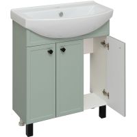 Товар: Тумба под раковину Runo Римини 75 00-00001275 Мята - фото 2 Тумба под раковину Runo Римини 75 00-00001275 Мята — фото 2, Тумбы под раковину