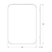 Товар: Зеркало Evoform Colora 70х50 BY 0434 с окантовкой - Черный цвет - фото 4 Зеркало Evoform Colora 70х50 BY 0434 с окантовкой - Черный цвет — фото 4, Мебель для ванной