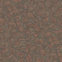 Обои Zambaiti Parati Fuksas Z54504 Винил на флизелине (0,7*10,05) Коричневый/Красный, Абстракция — фото 1, Обои для стен