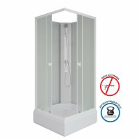 Товар: Душевая кабина Niagara Promo 80x80 P80/26Q/MT/BK без гидромассажа - фото 2 Душевая кабина Niagara Promo 80x80 P80/26Q/MT/BK без гидромассажа — фото 2, Душевые кабины