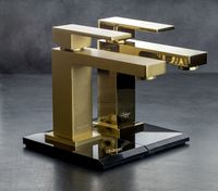 Товар: Смеситель для раковины Boheme Qubic 471-MG Золото матовое - фото 4 Смеситель для раковины Boheme Qubic 471-MG Золото матовое — фото 4, Смесители