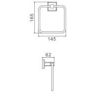 Товар: Кольцо для полотенец Gappo G38 G3804 Хром - фото 6 Кольцо для полотенец Gappo G38 G3804 Хром — фото 6, Полотенцедержатели