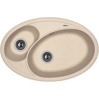 Кухонная мойка Florentina Селена-780 20.265.E0780.107 Песочная — фото 1, Кухонные мойки