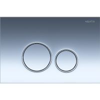 Комплект унитаза с инсталляцией Aquatek с сиденьем Микролифт и клавишей смыва Хром глянцевый арт-SET AQUATEK ПОЛАРИС-018 4в1 — фото 6, Комплекты унитаз + инсталляция