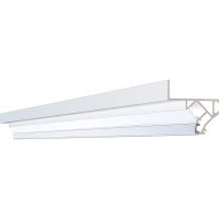 Профиль алюминиевый Artelamp Gap A650233P для натяжного потолка Белый — фото 1, Профили для светодиодных лент