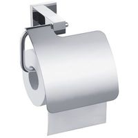 Держатель туалетной бумаги Timo Selene 10042/00 с крышкой Хром — фото 1, Держатели туалетной бумаги