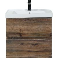 Товар: Тумба под раковину Art&Max AM-Techno-600-2C-SO-LW646 подвесная Дуб бомонд Лофт - фото 1 Тумба под раковину Art&Max AM-Techno-600-2C-SO-LW646 подвесная Дуб бомонд Лофт — фото 1, Мебель для ванной