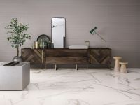 Товар: Керамогранит Keope Elements Lux Calacatta Gold Lap RT 2A28 60х120 см - фото 2 Керамогранит Keope Elements Lux Calacatta Gold Lap RT 2A28 60х120 см — фото 2, Керамогранит