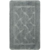 Коврик для ванной комнаты Fixsen Link FX-5002K 50x80 Серый — фото 1, Коврики для ванной комнаты