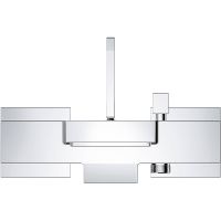 Смеситель для ванны Grohe Eurocube Joy 23666000 Хром — фото 2, Смеситель для ванны