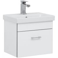 Тумба под раковину Aquanet Верона 50 246951 подвесная Белая — фото 1, Тумбы под раковину