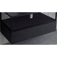 Товар: Тумба Cezares Cadro 70 CADRO-70-1C-SO-NR-BLUM подвесная Nero - фото 2 Тумба Cezares Cadro 70 CADRO-70-1C-SO-NR-BLUM подвесная Nero — фото 2, Комоды и тумбы для ванной комнаты