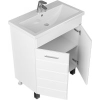 Товар: Тумба под раковину СанТа Омега 70 207037 Белая - фото 3 Тумба под раковину СанТа Омега 70 207037 Белая — фото 3, Тумбы под раковину