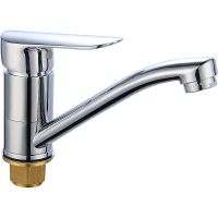 Смеситель для кухни Ростовская Мануфактура Сантехники Boou B8274-14A Хром — фото 1, Смесители