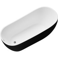 Акриловая ванна Grossman Galaxy 170х75 GR-1403MB без гидромассажа — фото 1, Акриловые ванны