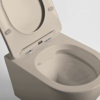 Товар: Унитаз Vincea Globo VT1-14SMC подвесной Капучино матовый с сиденьем Микролифт - фото 6 Унитаз Vincea Globo VT1-14SMC подвесной Капучино матовый с сиденьем Микролифт — фото 6, Подвесные унитазы
