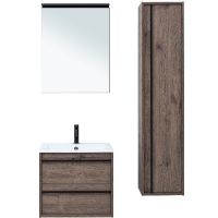 Тумба под раковину Aquanet Lino 60 253910 подвесная Дуб веллингтон — фото 5, Тумбы под раковину