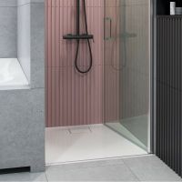 Душевой поддон из искусственного камня Excellent Lavano 100x80 BREX.1103.100.080.WHN Белый — фото 3, Душевые поддоны