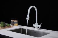 Смеситель для кухни Paulmark Lange La214212-431 Белый матовый — фото 3, Смесители для кухни