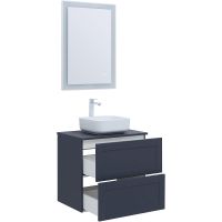 Тумба под раковину Aquanet Терра 70 313244 подвесная Маренго — фото 16, Тумбы под раковину