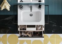 Товар: Тумба под раковину Roca Domi 60 A857458806 подвесная Белый глянец - фото 25 Тумба под раковину Roca Domi 60 A857458806 подвесная Белый глянец — фото 25, Мебель для ванной