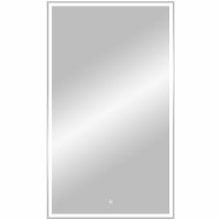 Зеркало Континент Strong 800х1200 ЗЛП2865 с подсветкой Серебро с сенсорным выключателем — фото 1, Зеркала в ванную комнату