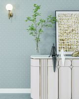 Обои Wiganford by Solo Teodoro WG5016 Винил на флизелине (1,06*10,05) Белый, Ромб — фото 2, Обои для стен