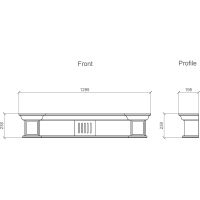 Элемент камина Европласт 1.64.004 195x238x1295 мм — фото 2, Колонны