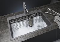 Кухонная мойка Blanco Etagon 8 Silgranit 525187 Антрацит — фото 10, Кухонные мойки