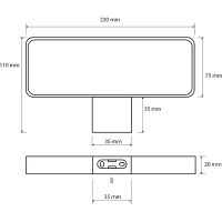 Кольцо для полотенец Bemeta Via 135004062 Хром — фото 2, Полотенцедержатели