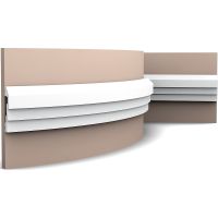 Молдинг Orac Decor P7070F 2000x74x22 мм — фото 1, Молдинги