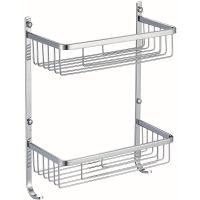 Полка корзина Viko V-762 Хром — фото 1, Полки для ванной и душа