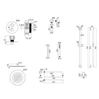 Товар: Душевая система Whitecross Y brushed nickel YSET09NIB с термостатом Брашированный никель - фото 14 Душевая система Whitecross Y brushed nickel YSET09NIB с термостатом Брашированный никель — фото 14, Душевое оборудование. Душевая программа