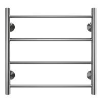 Водяной полотенцесушитель Terminus Аврора П4 500x500 4670078543967 Хром, нижнее подключение, G 1/2" ВР — фото 2, Водяные полотенцесушители