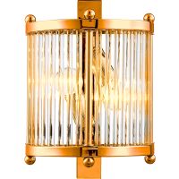 Настенный светильник Crystal Lux Tadeo AP2 Gold Transparente Прозрачный Золото — фото 2, Светильники