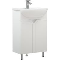 Товар: Тумба под раковину Corozo Сириус 55 SD-00001437 Белая - фото 3 Тумба под раковину Corozo Сириус 55 SD-00001437 Белая — фото 3, Мебель для ванной