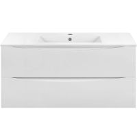 Тумба под раковину Vincea Mia 100 VMC-2MC100GW подвесная G.White — фото 2, Тумбы под раковину