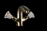 Товар: Смеситель для раковины Boheme Camelia 291 Золото - фото 2 Смеситель для раковины Boheme Camelia 291 Золото — фото 2, Смесители