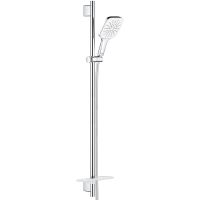 Душевой гарнитур Grohe Rainshower SmartActive 26586LS0 Белая луна Хром — фото 1, Душевые гарнитуры