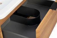 Товар: Тумба с раковиной Veedi Wooden 80 14000018 подвесная Орех - фото 5 Тумба с раковиной Veedi Wooden 80 14000018 подвесная Орех — фото 5, Мебель для ванной