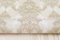 Обои Артекс New Look 4 10561-02 Винил на флизелине (1,06*10,05) Бежевый, Дамаск — фото 2, Обои для стен