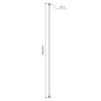 Товар: Карниз для ванны Melodia della vita Mcr-00009 Белый - фото 3 Карниз для ванны Melodia della vita Mcr-00009 Белый — фото 3, Карнизы для ванной